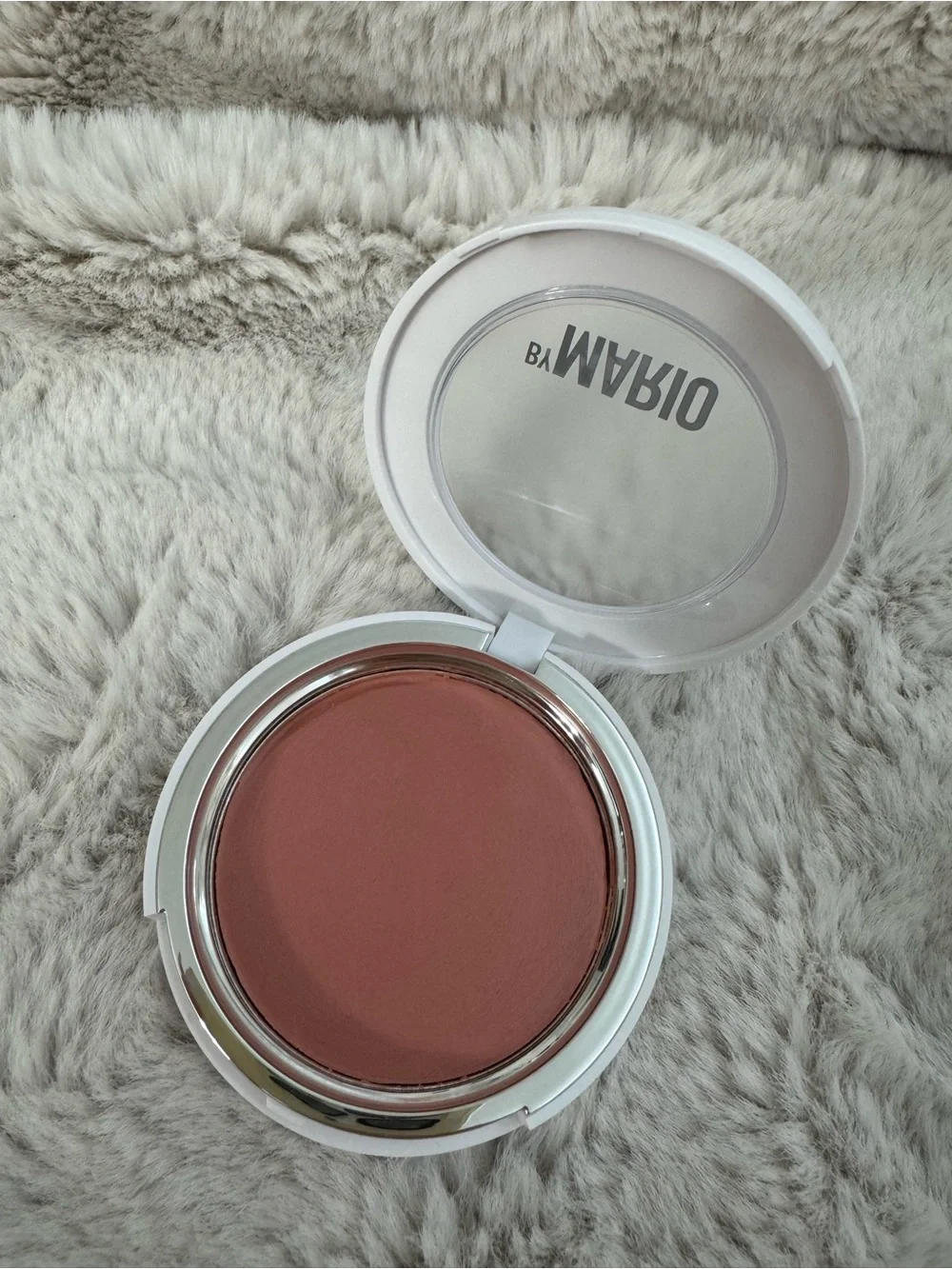 MAKEUP BY MARIO Soft Pop Plumping Cream Blush Veil - Barely Blushing (Pink)